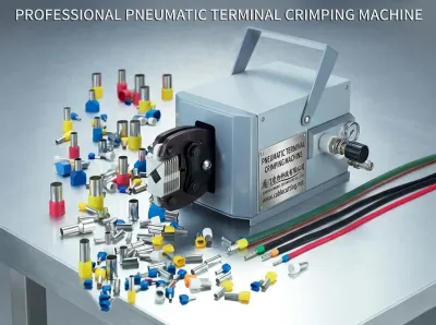 Pneumatikus terminál krimpelőgép 0,25-120mm² WPM-120Y - Félautomata_Krimpelő_Gép