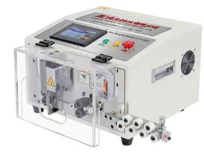Érintőképernyős Automatikus Huzalvágó és Csupaszító Gép 0,1-4,5mm² WPM-SDS