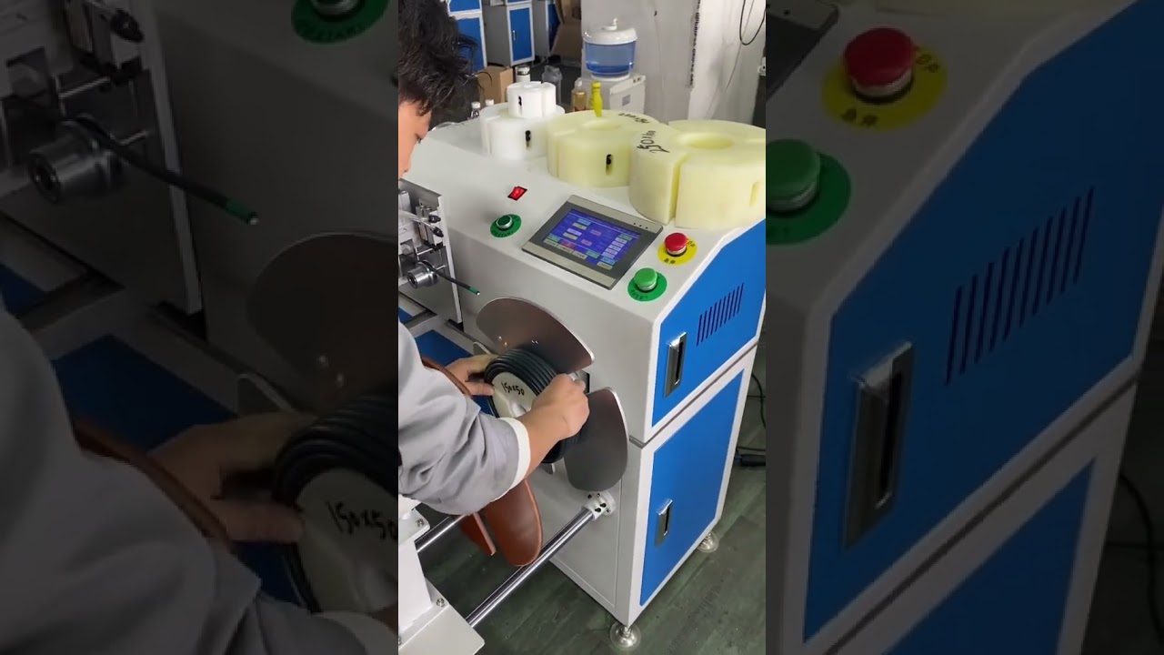 Sokoldalú huzaltekercselő automata: Tiszta tekercselés, pontos mérés