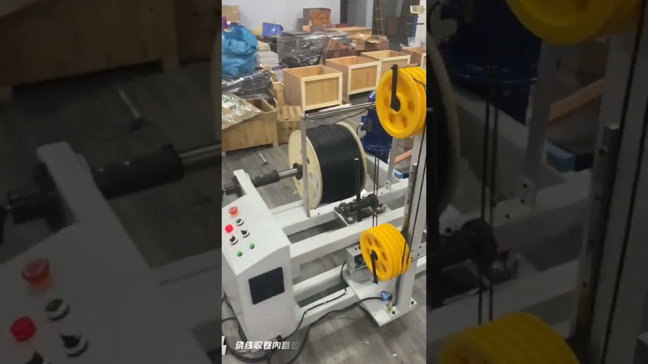 Automatic Wire Meter Counting, Sorting, Cutting, Winding & Coiling Machine
