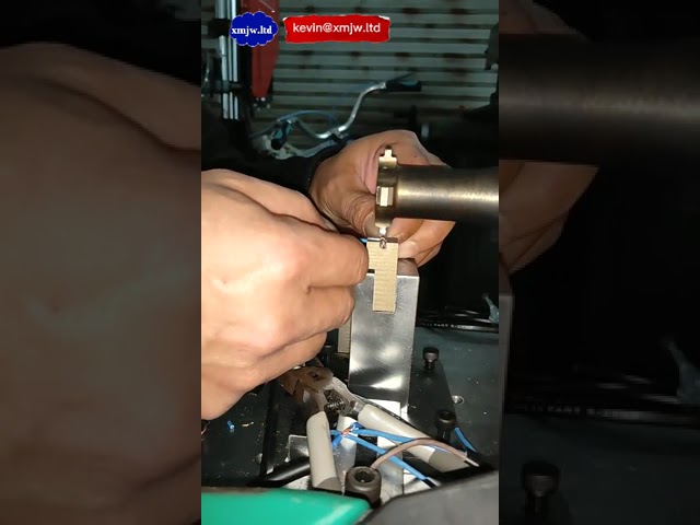 Lítium akkumulátor pneumatikus ultrahangos fém ponthegesztő gép zacskó cella elektródákhoz