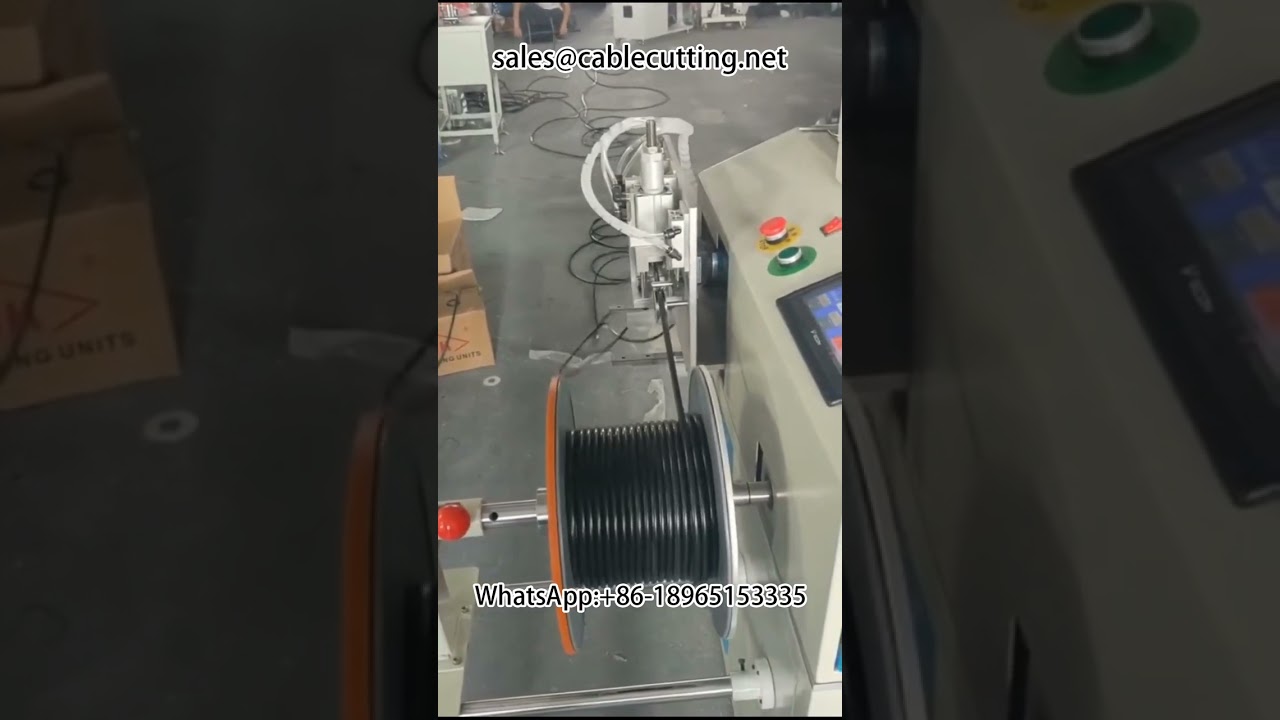 Huzaltekercselő gép – Mérőszámláló, sorvágó és tekercselő automata