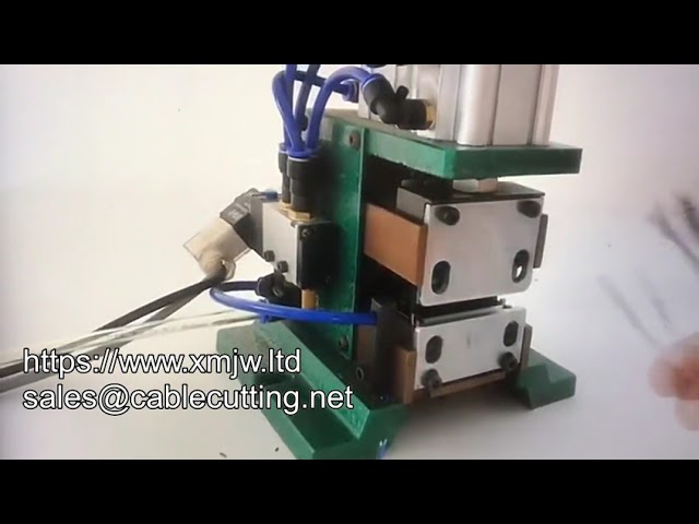 WPM-3f Automatic Wire Stripping Machine for Multi-core Cable | Pneumatic Peeling Machine