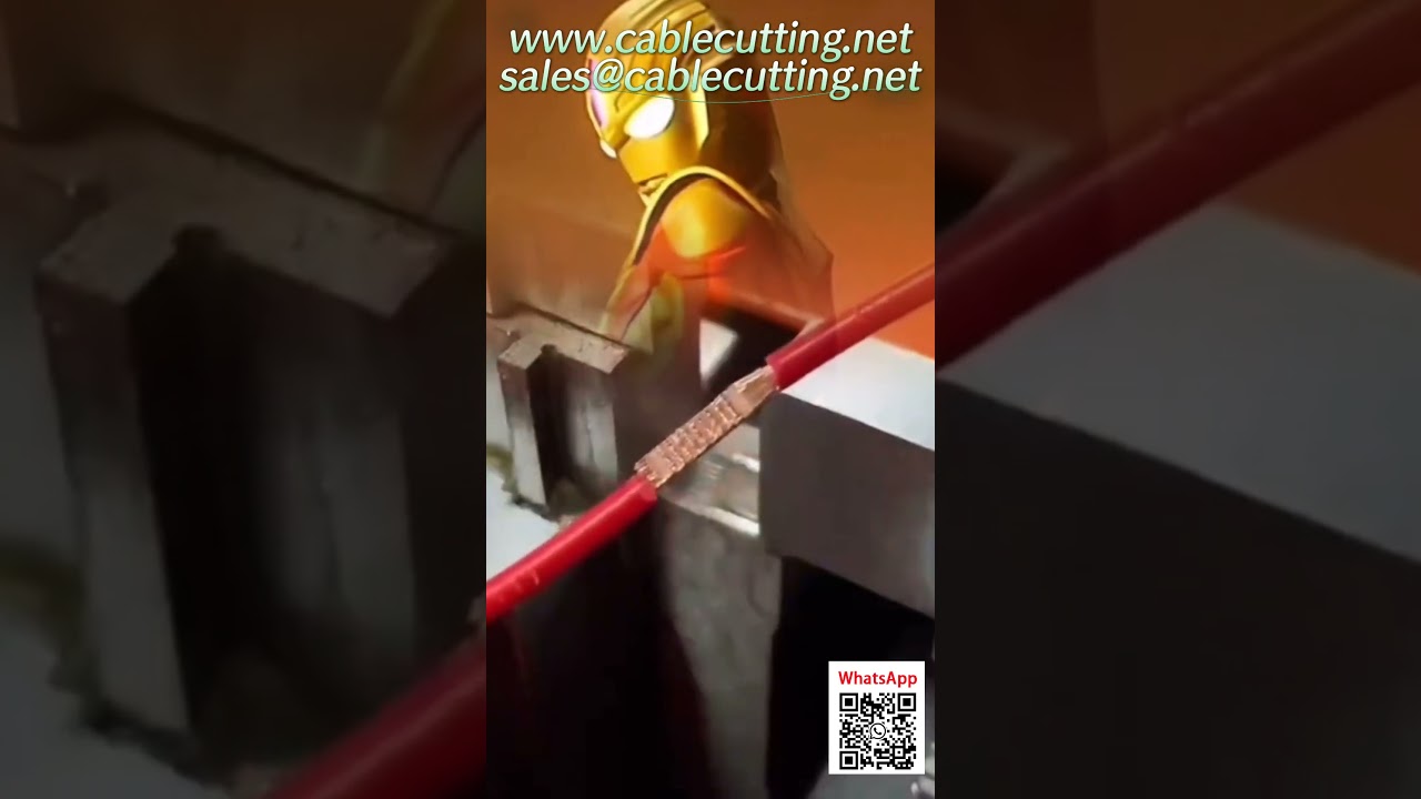 Automatic Wire Cutting and Stripping Machine with Coiling and Packaging System