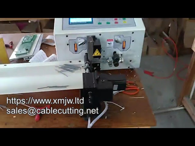 WPM-06 High Efficiency Automatic Electric Copper Wire Stripping Cutting Twisting Machine