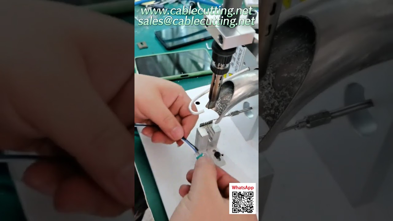 Automatic Wire Processing and Packaging Machine for Factory Automation