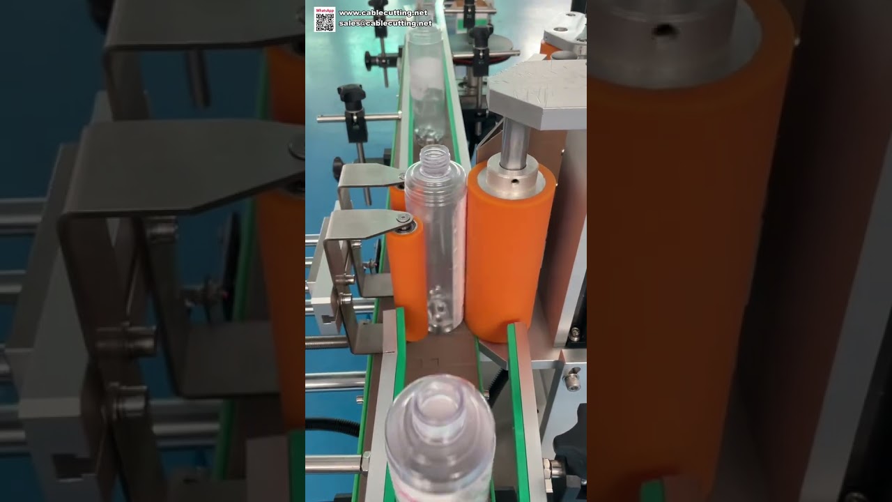 Látványos Automata Körpalack Címkéző Gép – High-tech Matricafelviteli Technológia