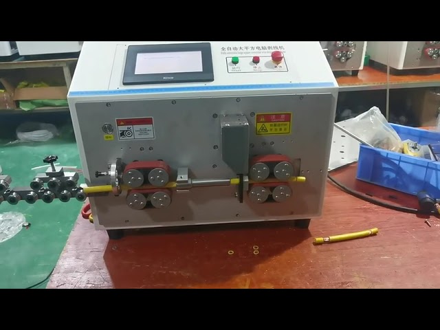Fully Automatic Wire Stripping Machine for Power Cable Cutting & Stripping, 35-mm2 Max