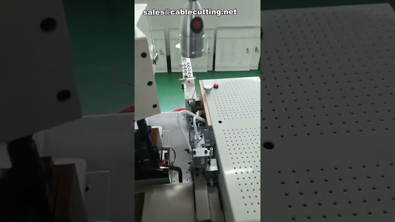 Huzalhámozó és Crimpelő Gép - Automata Kábelvágó, Hámozó, Crimpelő Berendezés
