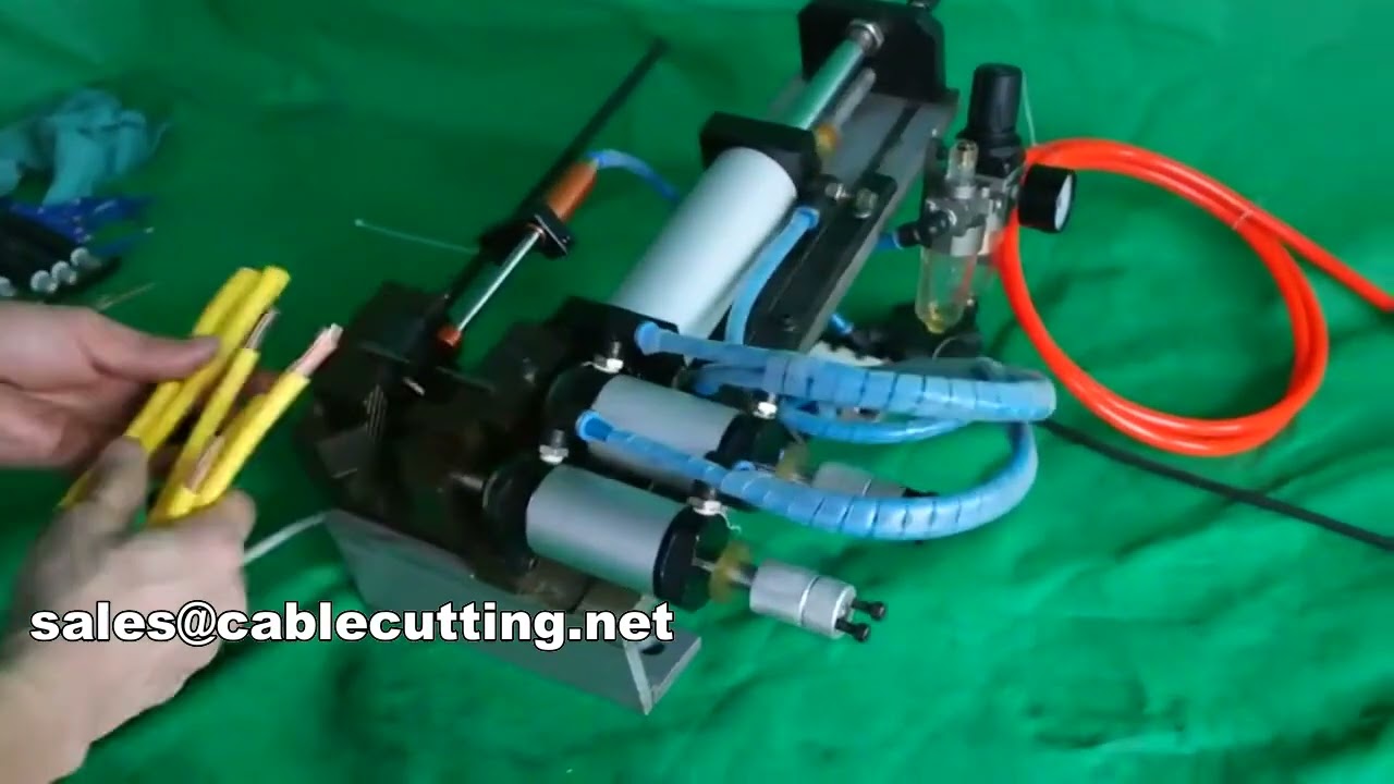 Gas & Electric Cable Stripping Machine | Automated Wire Processing