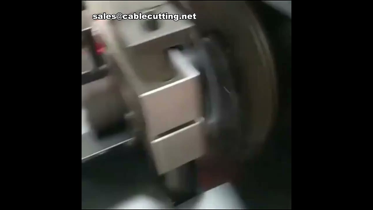 Automatic Multilayer PEX Tubes Cutting Machine for Plumbing PEX Pipe