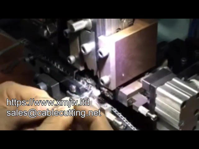 WPM-1500 Flat Cable Striping Copper Terminal Crimping Machine