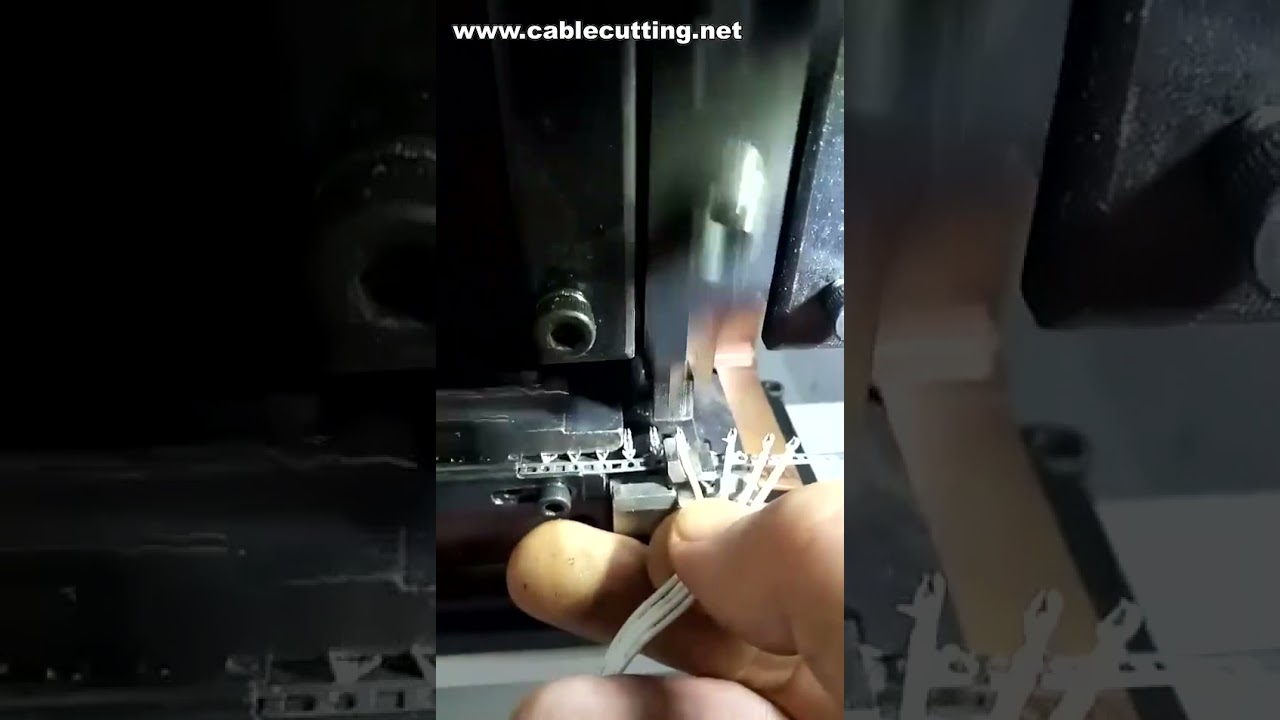 Semi-Automatic Electrical Wire Terminal Crimping Machine for Cable Processing