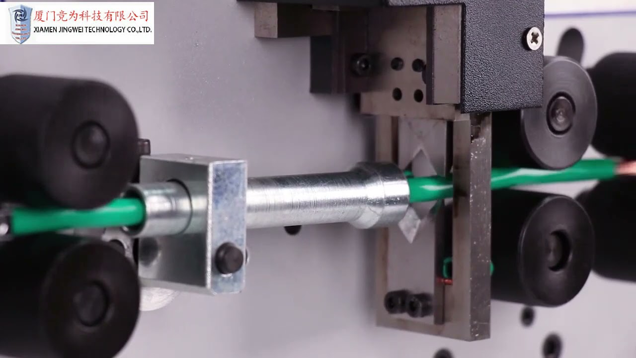25 mm² huzalvágó és hámozó gép – Automata kábelvágó és -hámozó berendezés