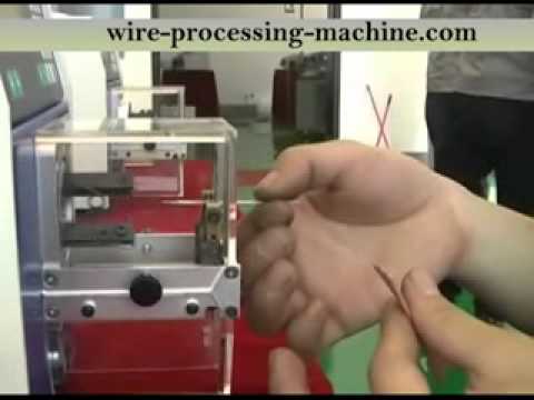 Coaxial Stripper Machine | Automated Wire Processing System