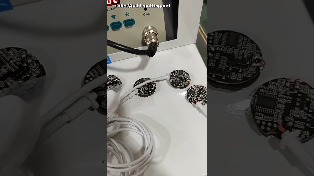 Félautomata forrasztógép vezeték nélküli töltők hegesztéséhez #factory #machine #diy