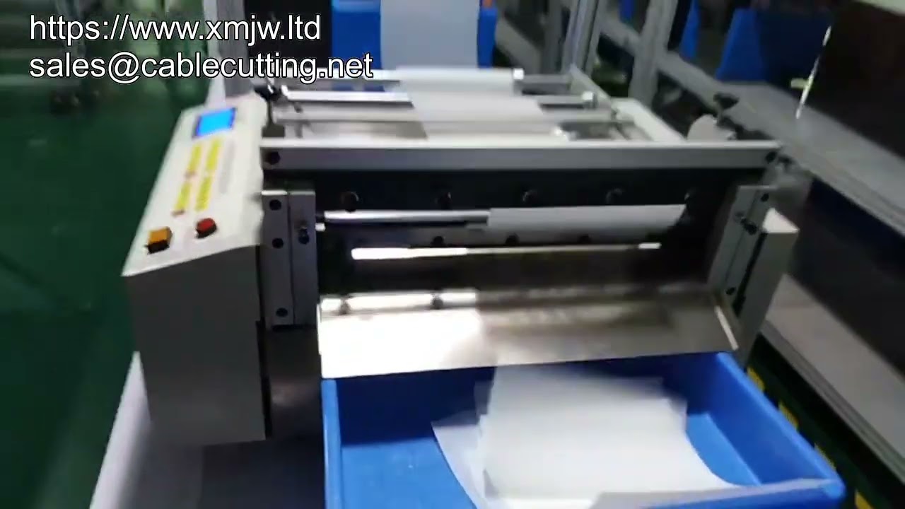 1-1000 mm automatikus tekercsről A4-es papírvágó gép - Gyors, precíz lapvágás