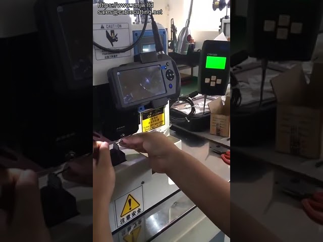 Electrical Servo Model Copper Wire Belt Splicing and Crimping Machine