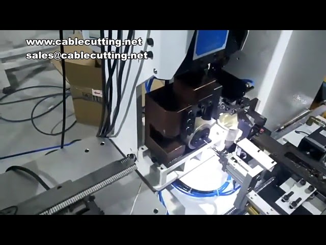 Automatic Cord End Terminal Machine | Loose Terminal Stripping & Crimping Machine