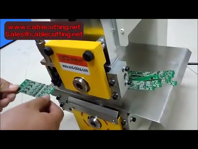 Professzionális PCB szeparátor és LED szalag vágógép 1,2 m-es anyagokhoz