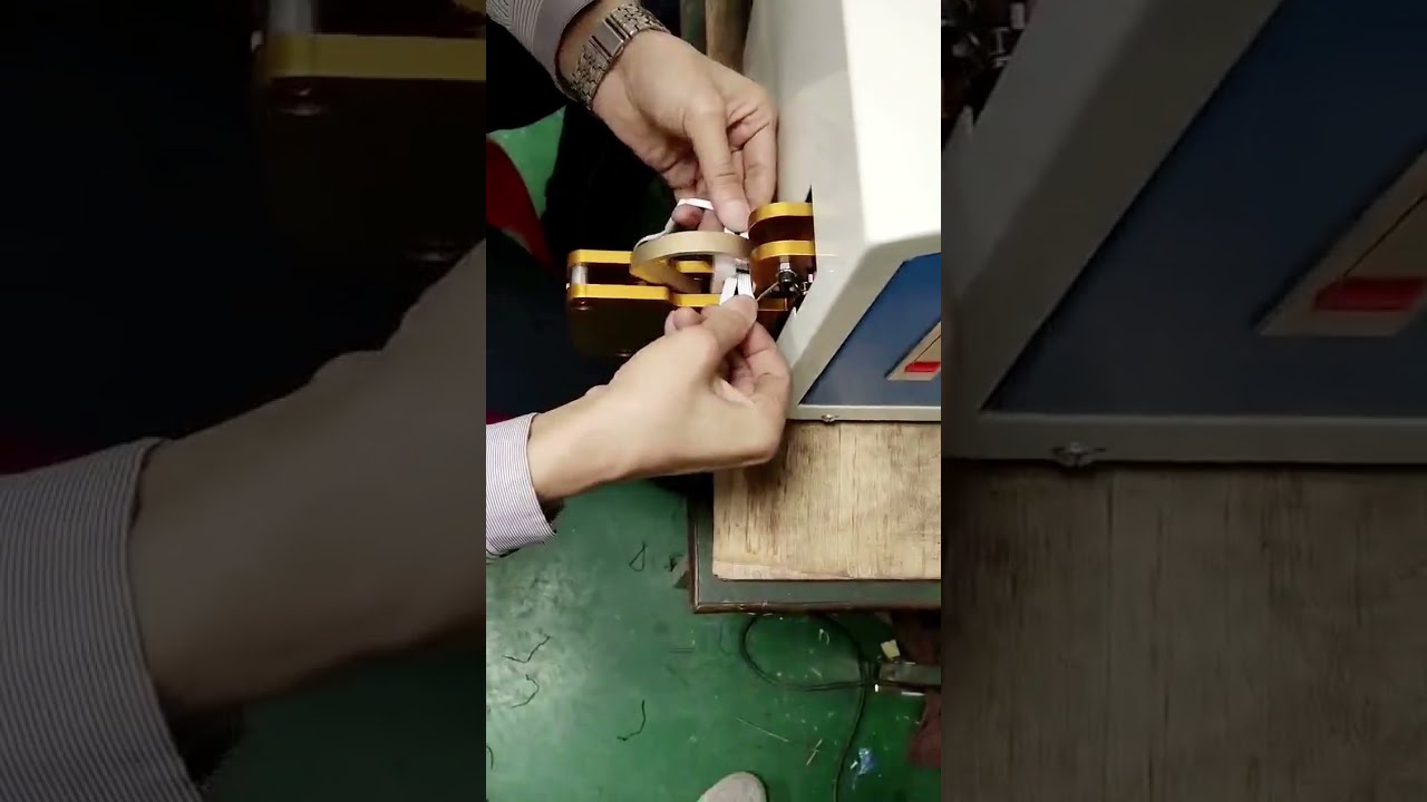 Tekercselő és kötöző gép üzemeltetési bemutató videó #gép #kábelfeldolgozógép #gyár