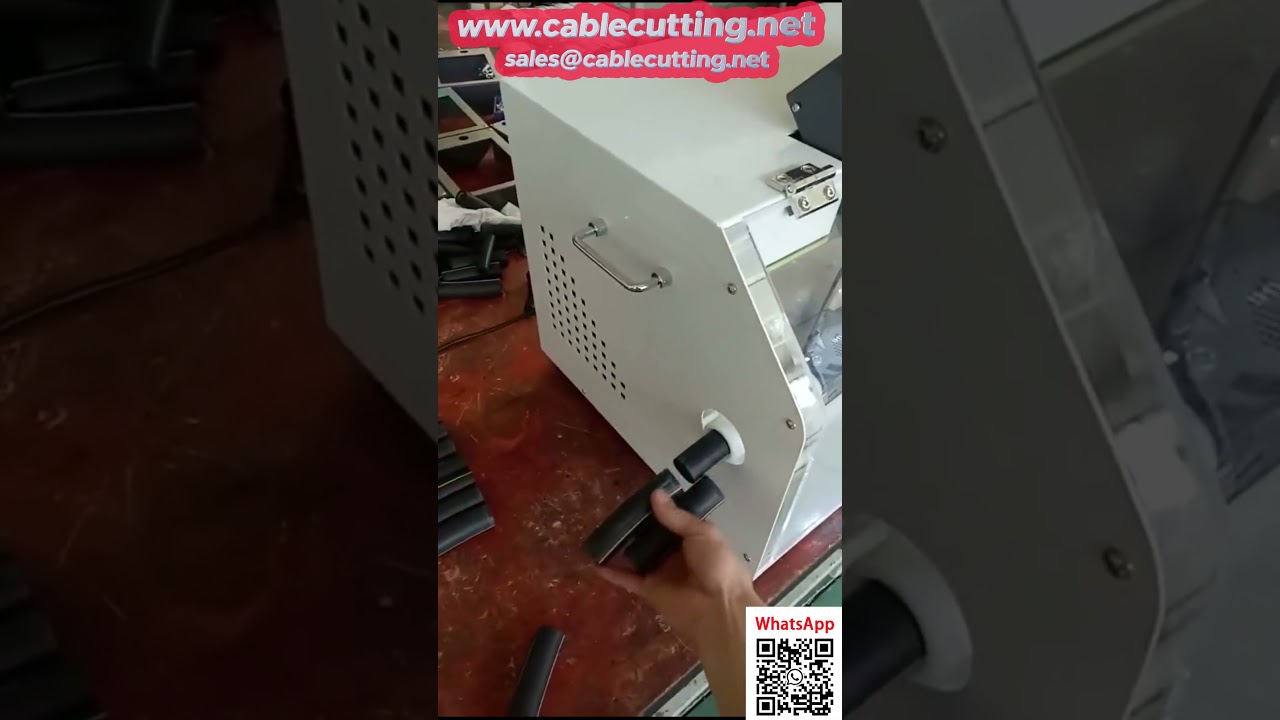 Precision Corrugated Tube Cutter for Industrial Automation