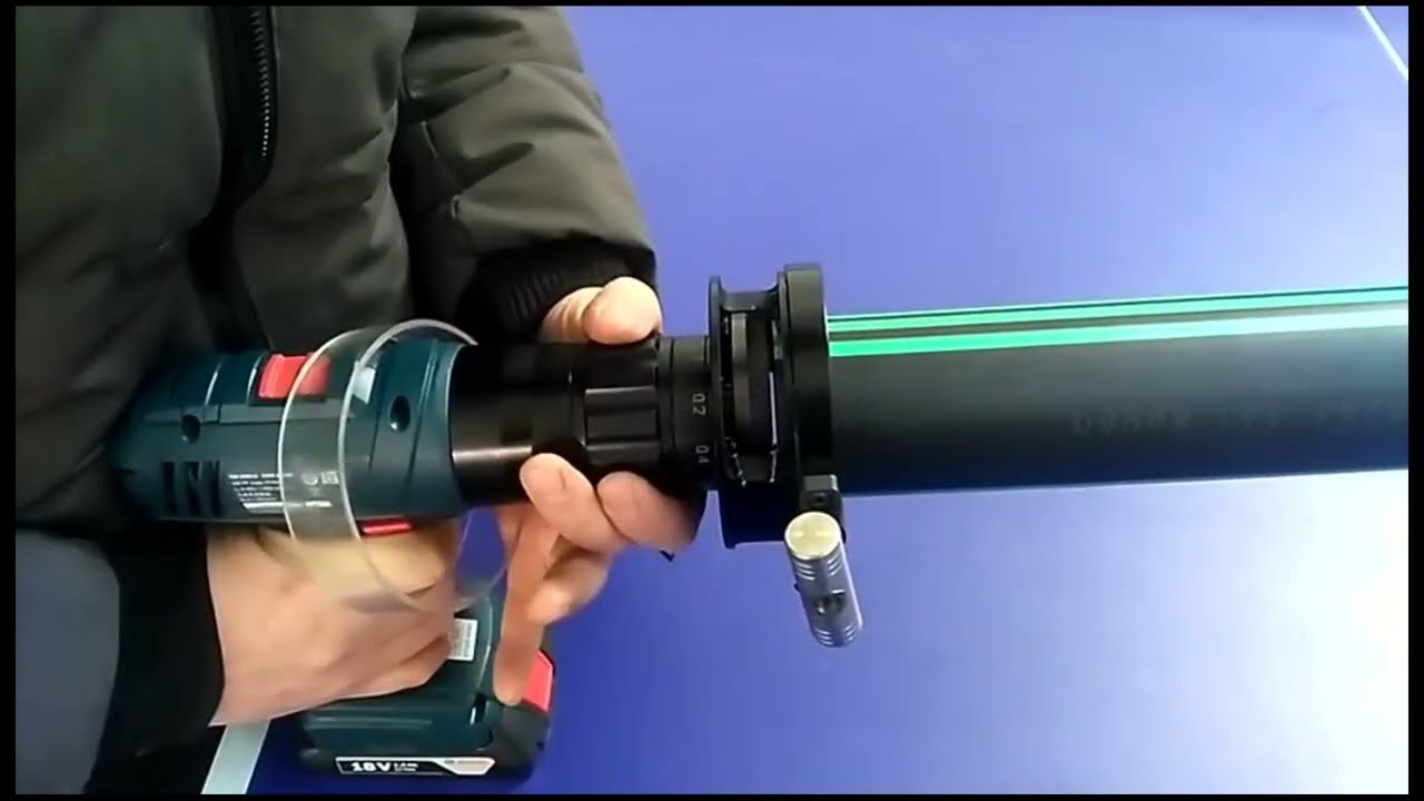 Planetary Pipe Cutter - Adjustable Thin-Walled Pipe Beveling Machine