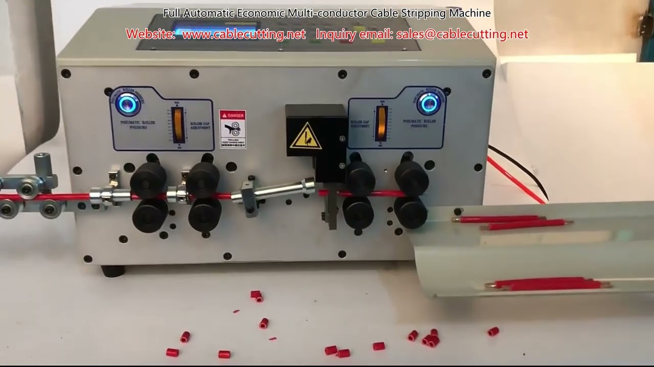 Fully Automatic Economic Multi-Conductor Cable Stripping Machine