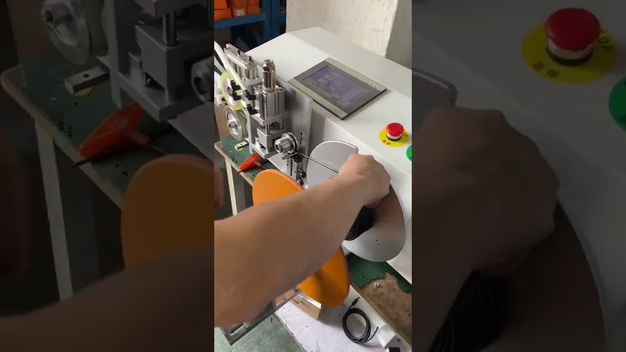 Precise Metering, Neat Coiling, Fast Tying & Clean Cutting Wire Harness Processing Machine