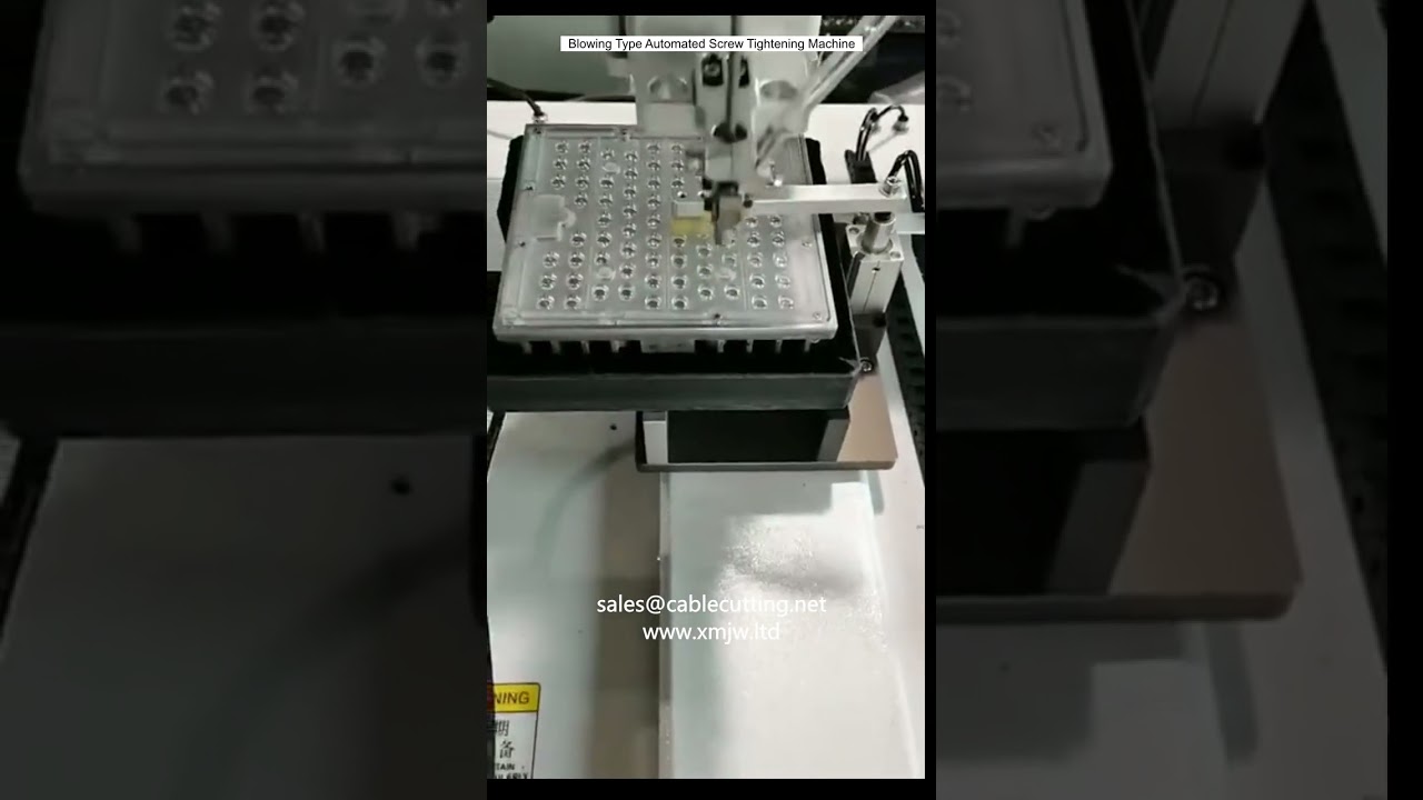 Fúvó típusú automata csavarbehajtó gép – gyors és precíz ipari rögzítés