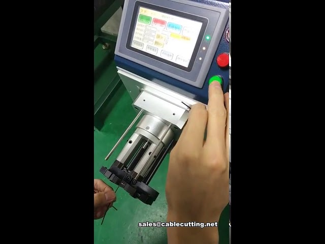 Koaxiális kábelhámozó gép – Vékony koax kábelhámozó automata berendezés