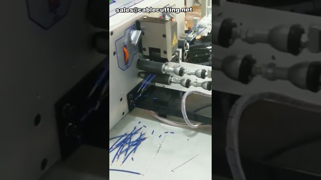 Wire Stripping, Cutting, and Twisting Machine | Automated Wire Processing