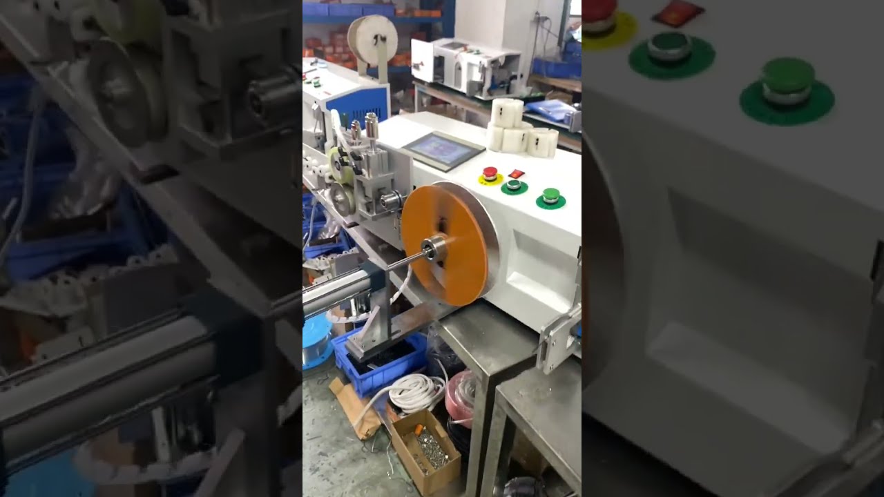 Asztali automata huzalfeldolgozó gép – mérőszámlálás, vezetés, vágás, tekercselés és kötözés 1-8 mm átmérőhöz