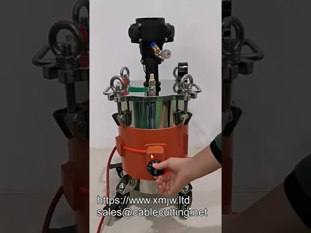 10 literes automata ragasztómelegítő nyomástartály keverő funkcióval