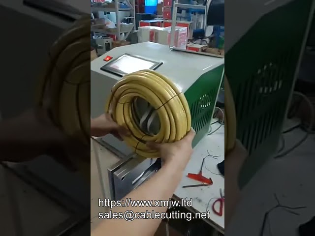 Semi-Automatic Wire Ligation Equipment for Date Line and Power Line Bundling