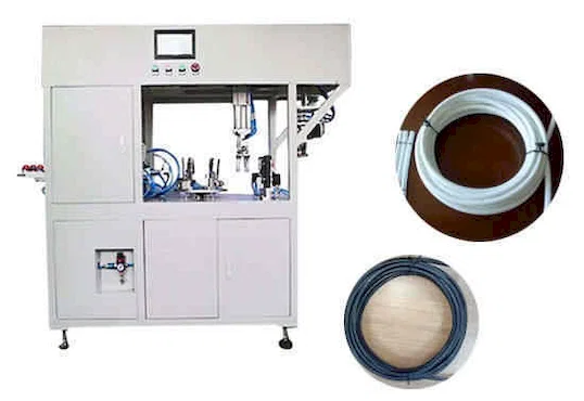 Automata huzalvágó, tekercselő és sodró-kötöző gép WPM-CRO