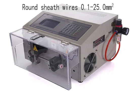 Köpenyes kábel csupaszító és vágógép WPM-09HT2 25mm2 - Automata_Vezeték_Csupaszító_Gép